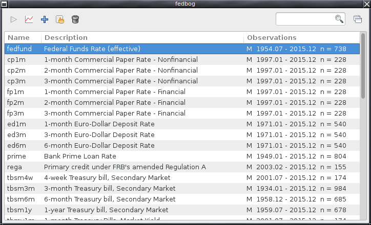 database window